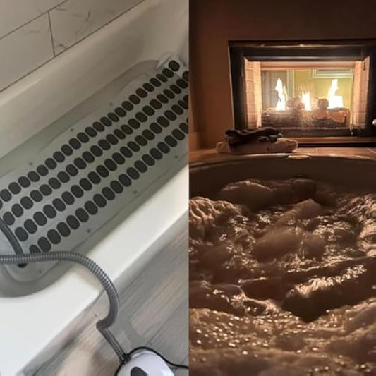 Electric Bubble Massage Mat – Relaxing Home Spa with Remote Control