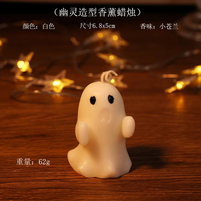 Handmade Ghost Candles – Spooky-Cute Decor & Gifts for fall & Halloween