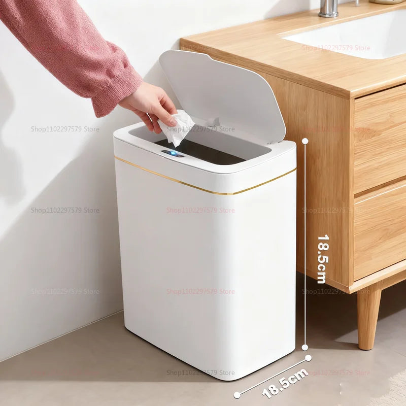 2025 Smart Sensor Trash Can – Automatic Lid Bin for Home & Office