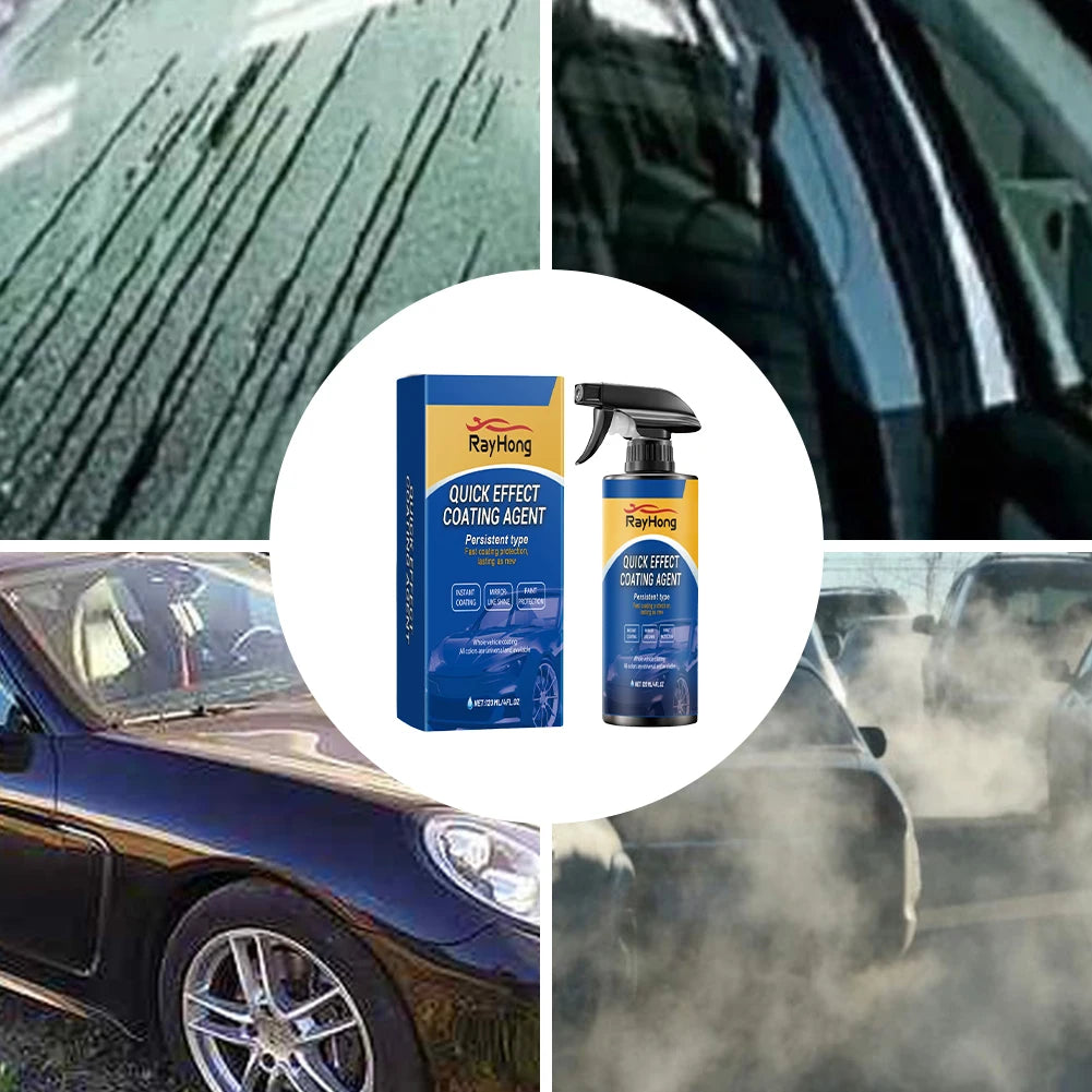 Car Water-Repellent Spray – Hydrophobic, Quick-Dry & Polishing Protection