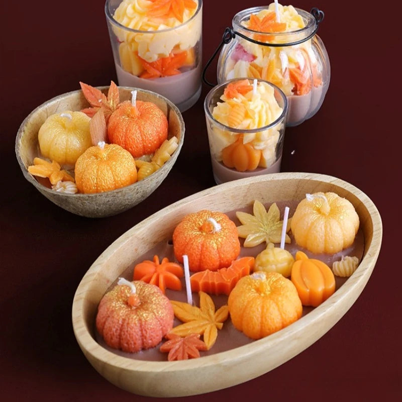 Handmade Pumpkin Spice Candle – Cozy Autumn Aroma in a Jar 🍂🕯️