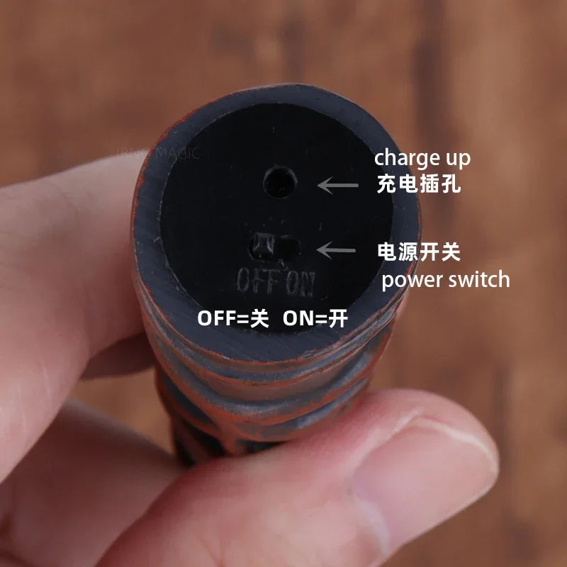 Harry Potter Magic Fire Wand – Electronic Cosplay Flame & Fireball Toy