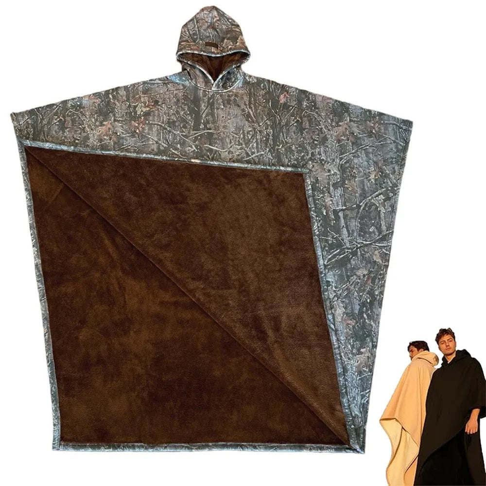 New Good Quality Indio Cloak Hoodie Blanket Punk Loose Men Sweatshirt Casual Solid Color with Hat Male Tops UNISEX