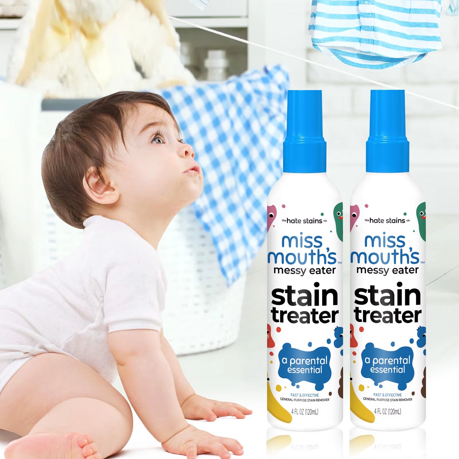 Spray Stain Remover – Removes Yellow Marks from Clothes & Carpets