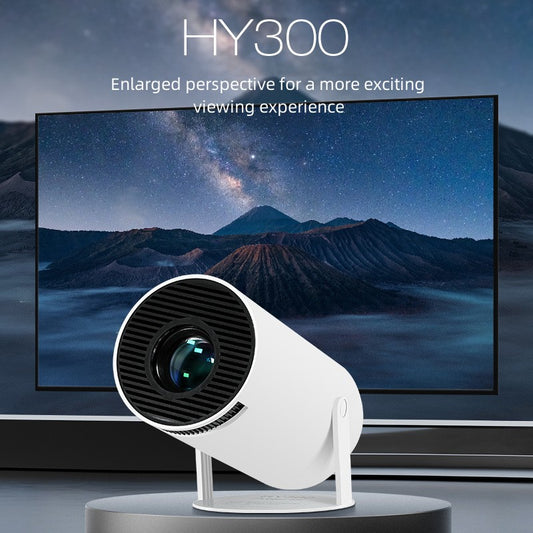 HY300 Pro 4K Projector – Portable Android WiFi Mini Home Cinema
