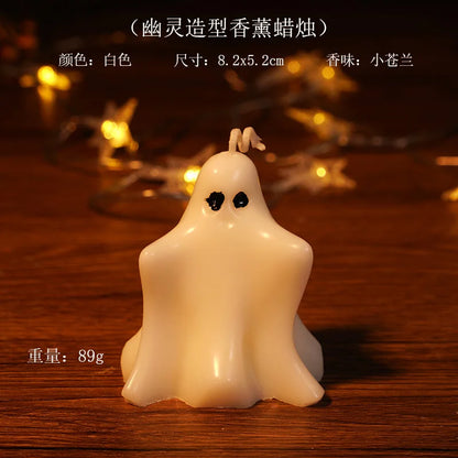Handmade Ghost Candles – Spooky-Cute Decor & Gifts for fall & Halloween