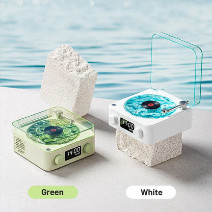 Mini Retro Sleep Speaker – White Noise, RGB Light & Deep Bass Vibes