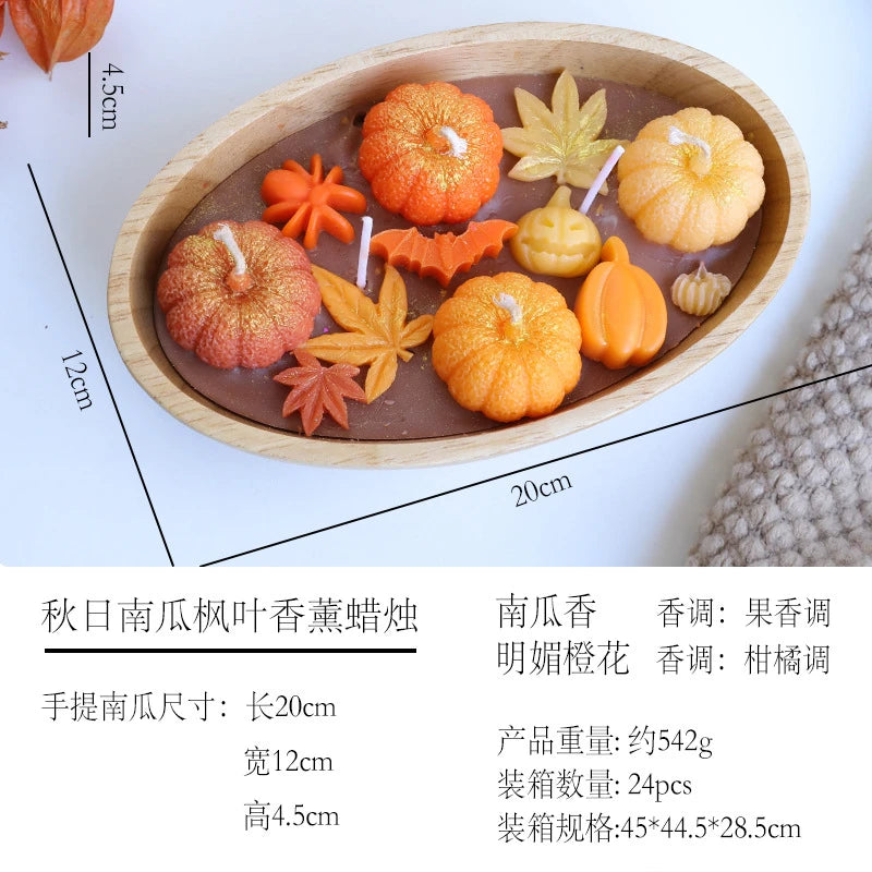 Handmade Pumpkin Spice Candle – Cozy Autumn Aroma in a Jar 🍂🕯️