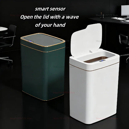 2025 Smart Sensor Trash Can – Automatic Lid Bin for Home & Office