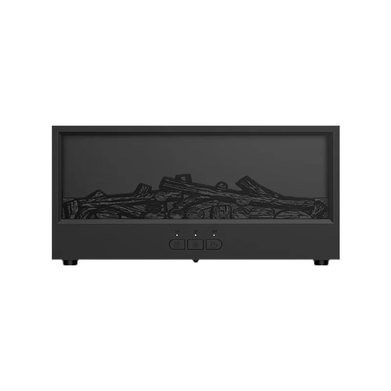 Simulation Fireplace Flame Air Humidifier USB Aroma Essential Oil Diffuser for Home Room Fragrance Electric Aromatherapy Difusor