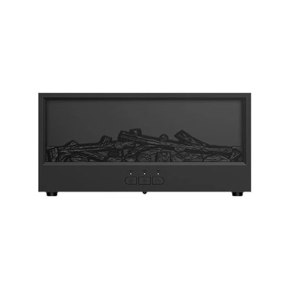 Simulation Fireplace Flame Air Humidifier USB Aroma Essential Oil Diffuser for Home Room Fragrance Electric Aromatherapy Difusor