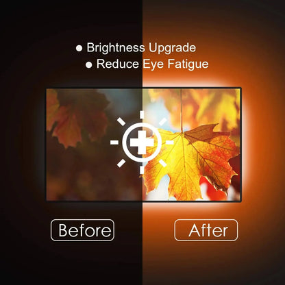 Smart TV LED Backlight – 4K HDMI Sync RGBIC Strip for Cinematic Experience