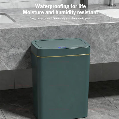 2025 Smart Sensor Trash Can – Automatic Lid Bin for Home & Office