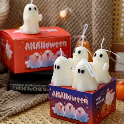 Handmade Ghost Candles – Spooky-Cute Decor & Gifts for fall & Halloween
