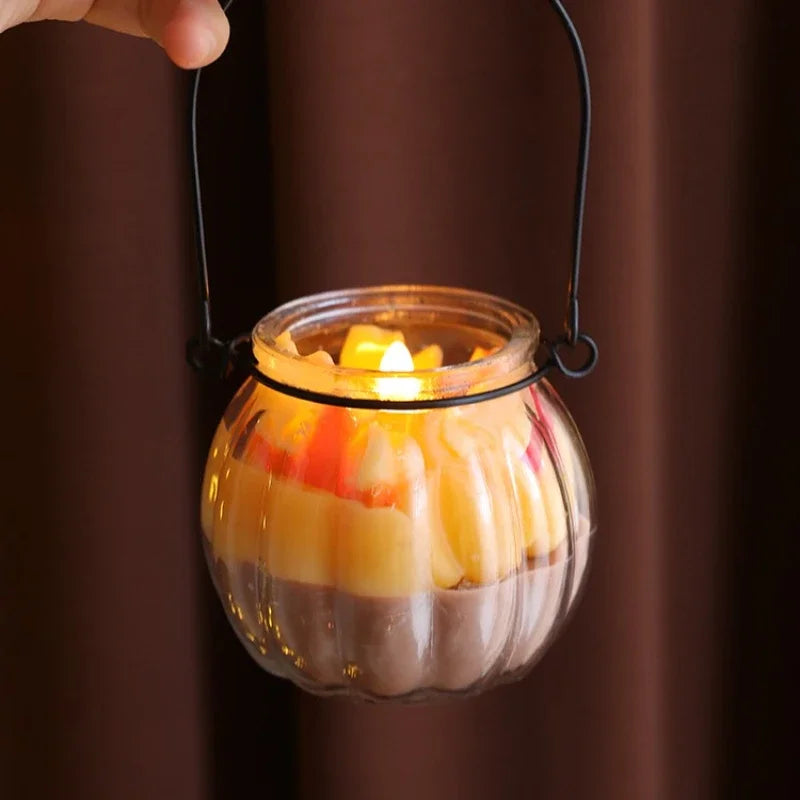 Handmade Pumpkin Spice Candle – Cozy Autumn Aroma in a Jar 🍂🕯️