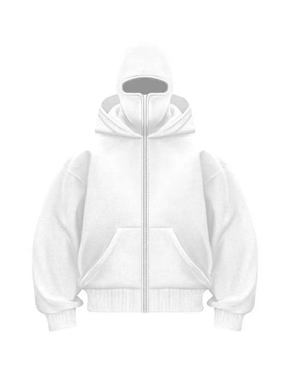 Ninja-Style Winter Jacket – Windproof & Warm Winter Wear for Running & Cycling