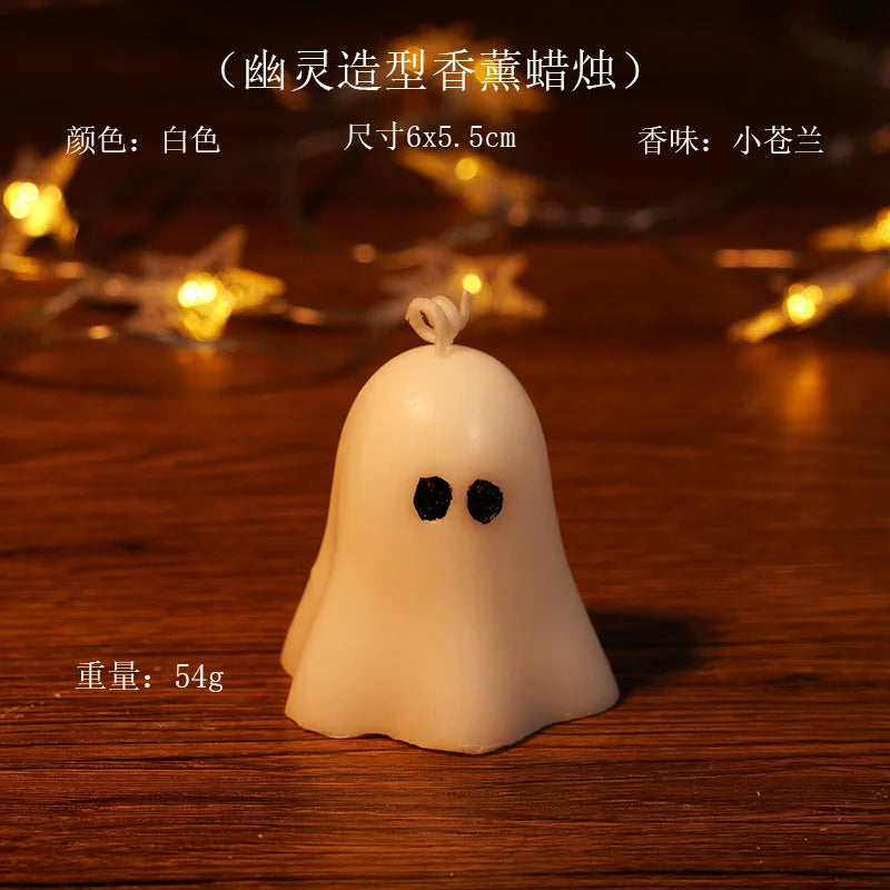 Handmade Ghost Candles – Spooky-Cute Decor & Gifts for fall & Halloween