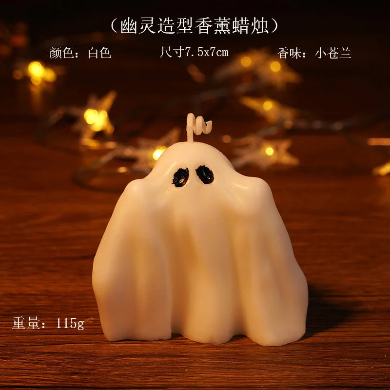 Handmade Ghost Candles – Spooky-Cute Decor & Gifts for fall & Halloween